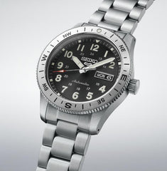Seiko 5 Sports SS Automatic Black  Dial HDB006