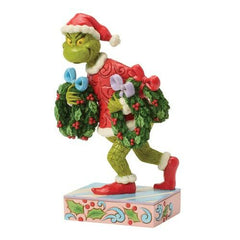 Enesco Dr. Seuss Grinch by Jim Shore Stealing Christmas Wreaths 6018963