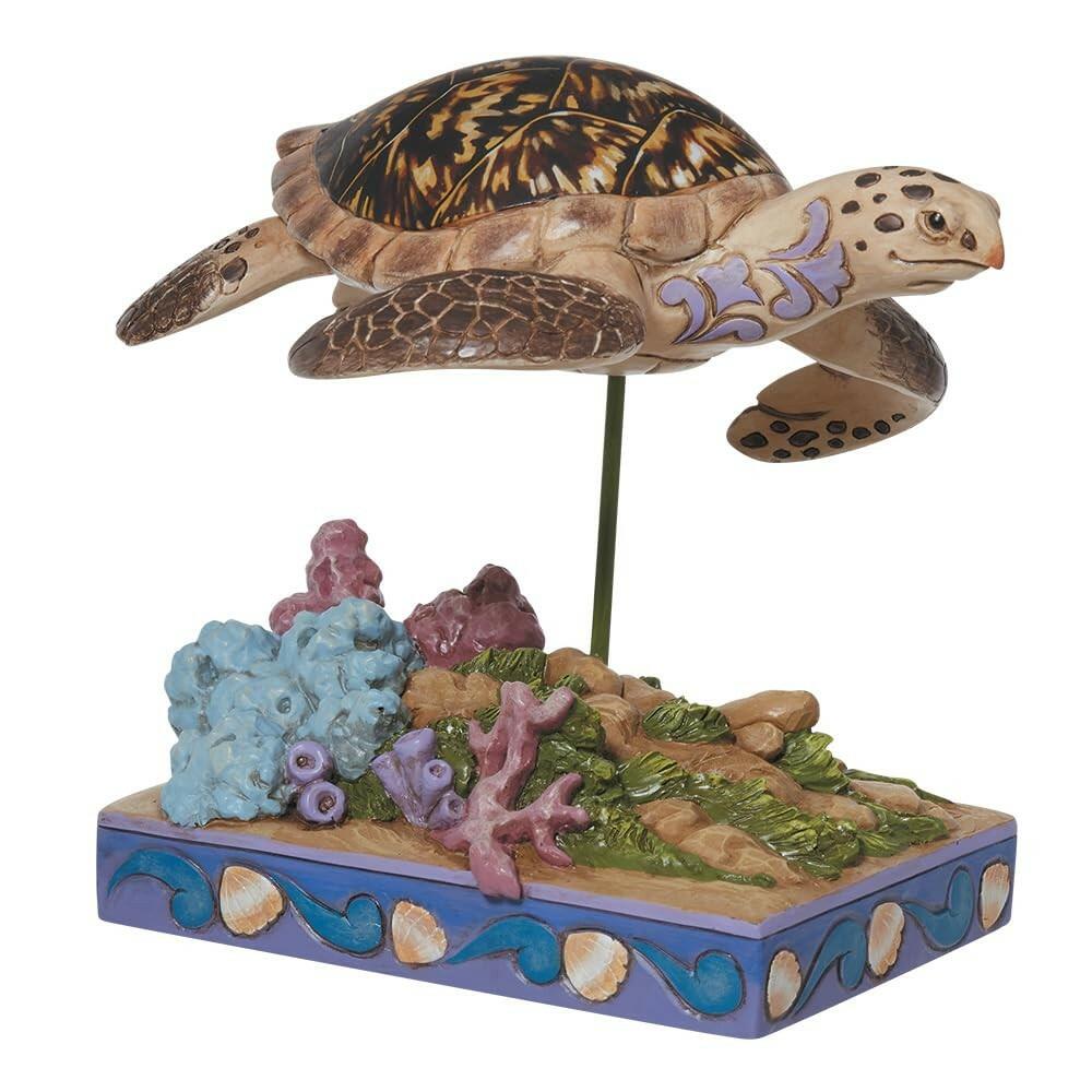 Enesco Jim Shore Animal Planet Collection Everyday Hawksbill Sea Turtle6010941