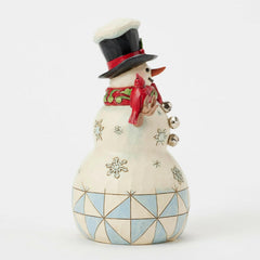 Enesco Jim Shore Heartwood Creek Snowman with Twig Arms and a Cardinal6017055