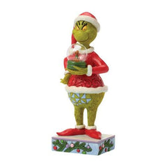 Enesco Dr. Seuss Grinch by Jim Shore Holding a Glass Dome with Max 6018958