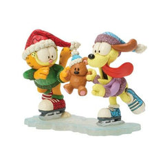 Enesco Garfield by Jim Shore Garfield, Odie and Pooky Ice Skating 6018797