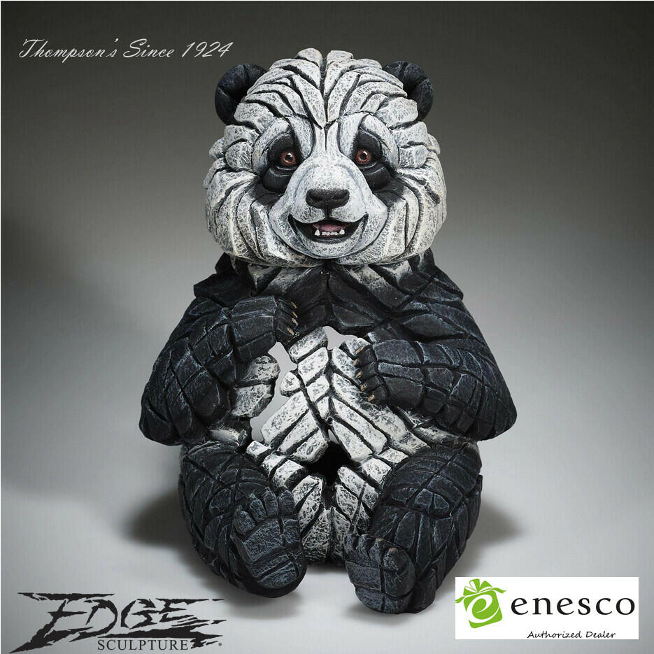 Edge Sculpture® by Matt Buckley 6011801 PANDA CUB Resin Figurine, BNIB, ENESCO