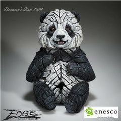 Edge Sculpture® by Matt Buckley 6011801 PANDA CUB Resin Figurine, BNIB, ENESCO