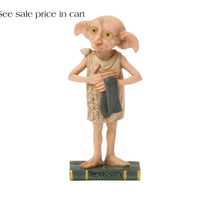 Enesco Harry Potter by Jim Shore Dobby the Elf Holding a Sock 6018664
