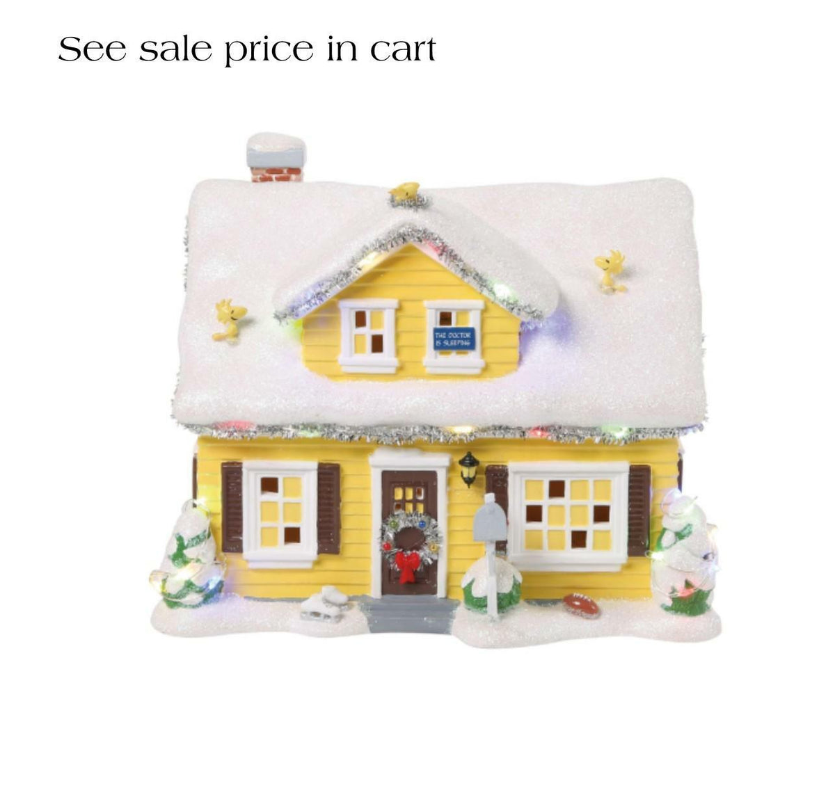 Department 56 Peanuts Village The Van Pelt Residence Light Up Building 6018397