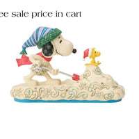 Enesco Peanuts by Jim Shore Snoopy Shoveling Snow with Woodstock6018680
