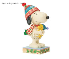 Enesco Peanuts by Jim Shore Snoopy Hugging Woodstock 6018691