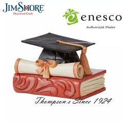 Jim Shore Heartwood Creek Miniature Graduation Cap Figurine Mini 6008793